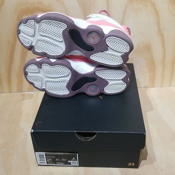 Jordan 6 Rings Mid His Airness Girls 2.5 Y (GS)- 323419-063 - Picture 7 of 9